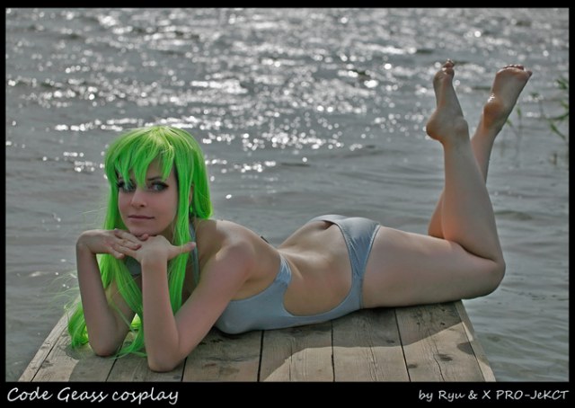 1girl c.c. code_geass cosplay female female_only photo real_person