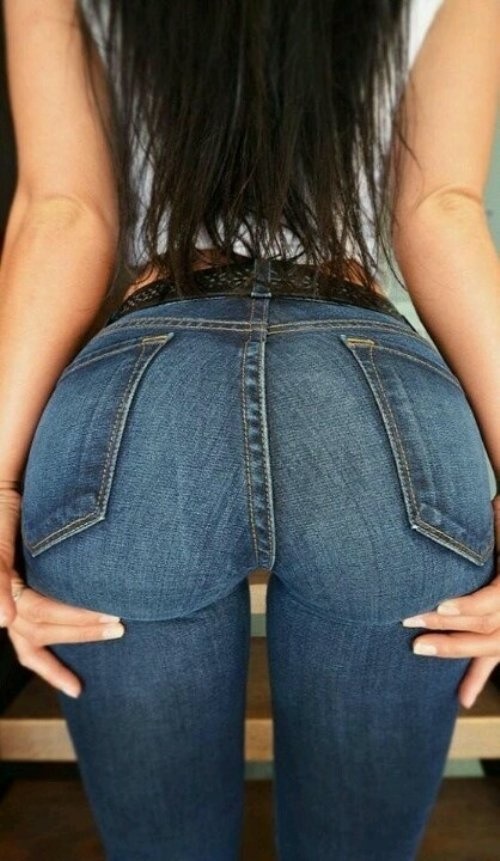 big_ass close-up female jeans photo