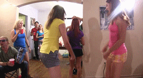 animated ass assisted_exposure drunk gif pants_down pantsed pantsing party photo pussy