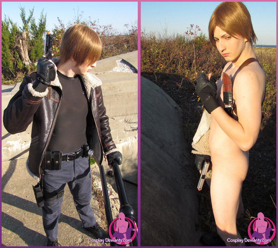 cosplay cosplaydeviants leon_s_kennedy male male_only resident_evil
