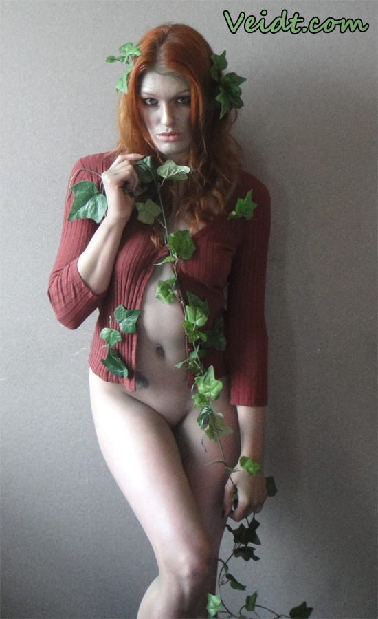 1girl batman_(series) color cosplay dc female female_only poison_ivy solo veidt
