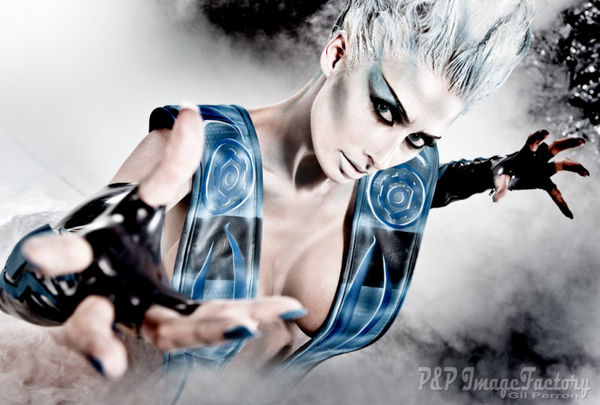 1girl cosplay female female_only frost mortal_kombat photo real_person solo