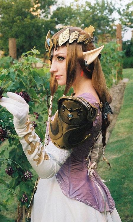 convention cosplay elf_ears female nintendo photo pointy_ears princess_zelda real_person the_legend_of_zelda