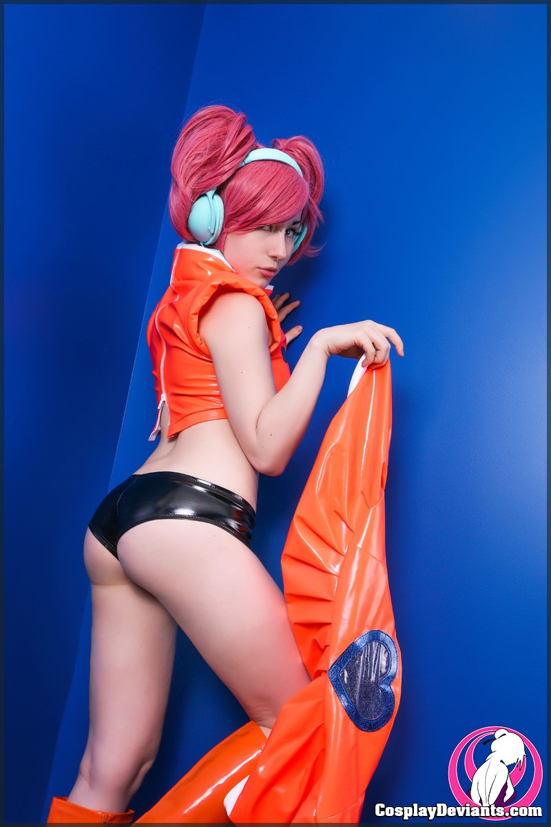 cosplay cosplaydeviants female hot_pants solo space_channel_5 ulala