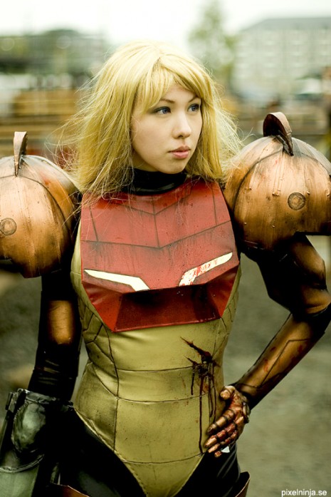 convention cosplay female metroid nintendo photo real_person samus_aran