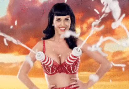 animated breasts cleavage female food gif katy_perry solo