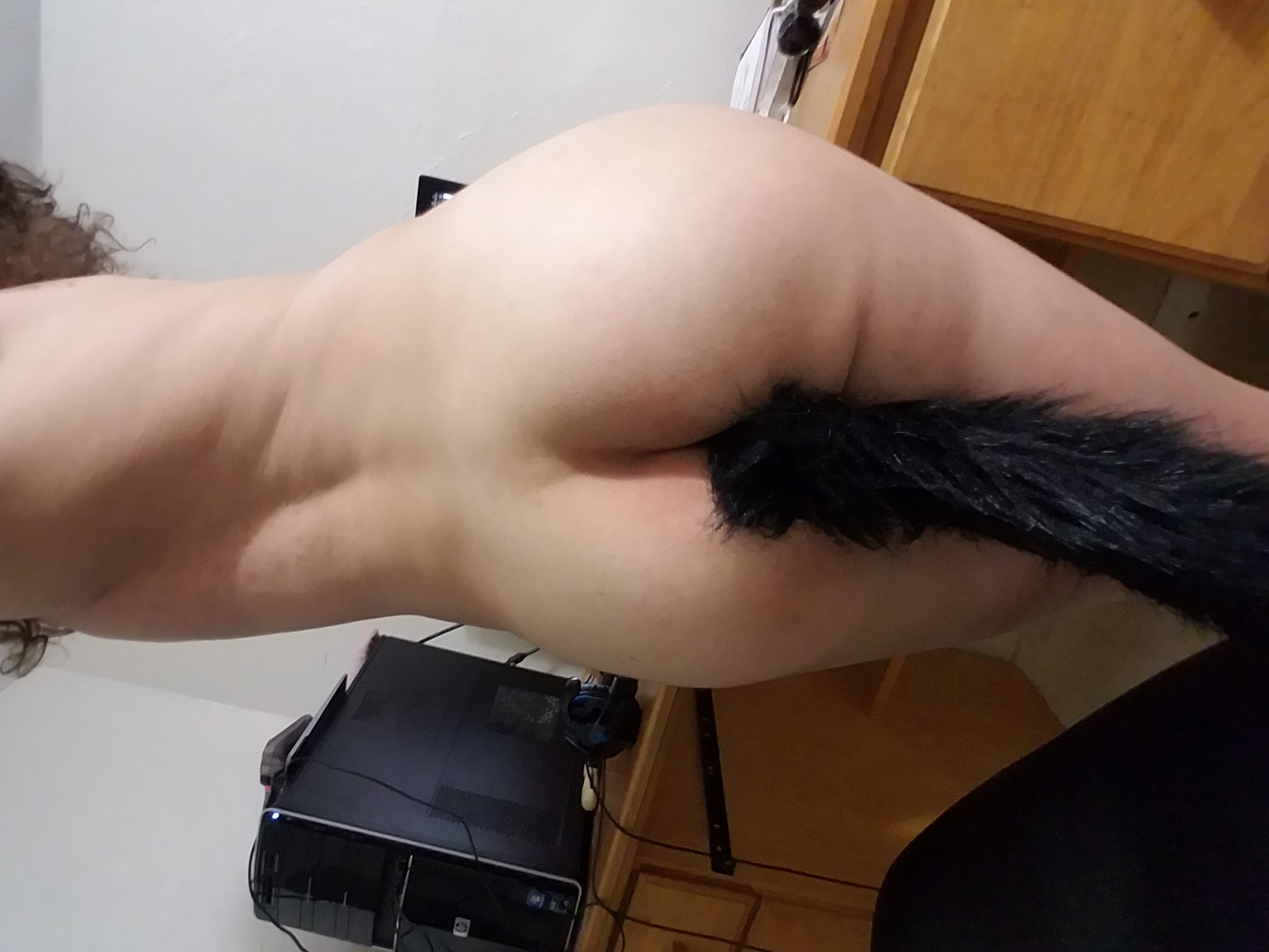 1boy ass buttplug girly tail