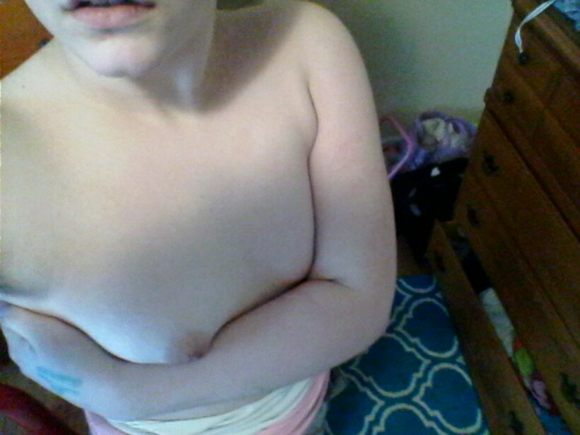 breasts nipples selfie shirtless