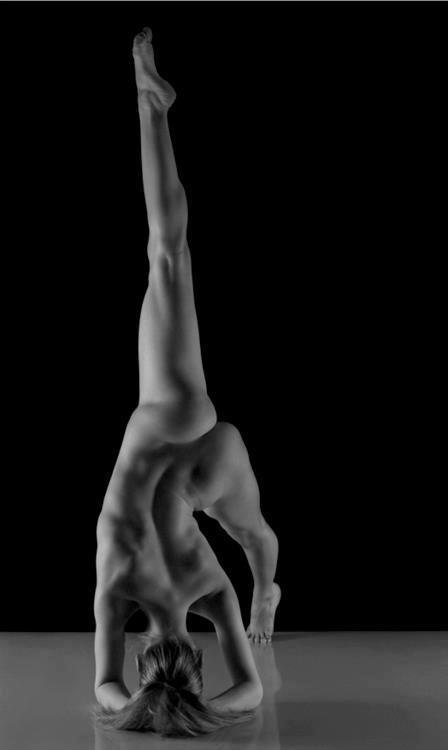 flexible nude yoga