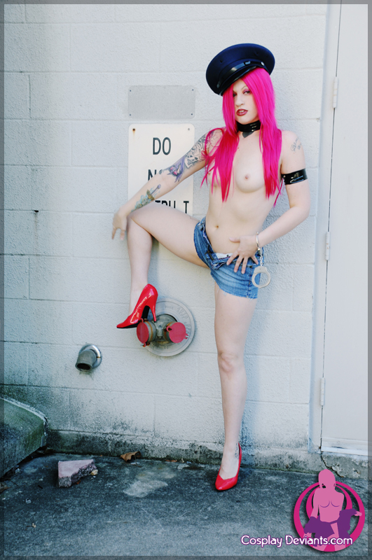 cosplay cosplaydeviants final_fight poison_(final_fight) street_fighter