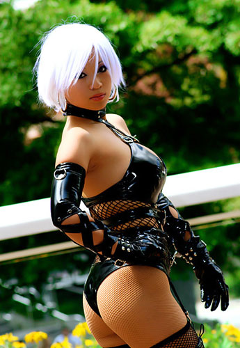 asian ass big_breasts convention cosplay female photo real_person