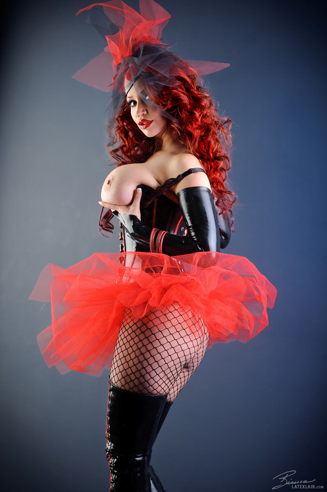 bianca_beauchamp breasts female large_breasts long_hair red_hair solo watermark