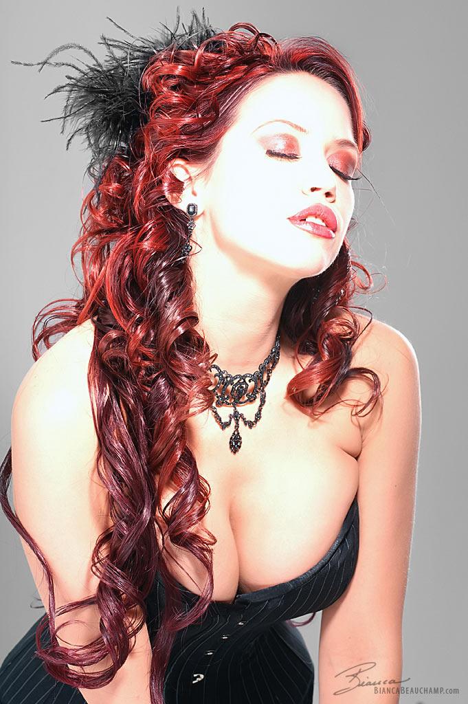 bianca_beauchamp breasts female large_breasts long_hair red_hair solo watermark