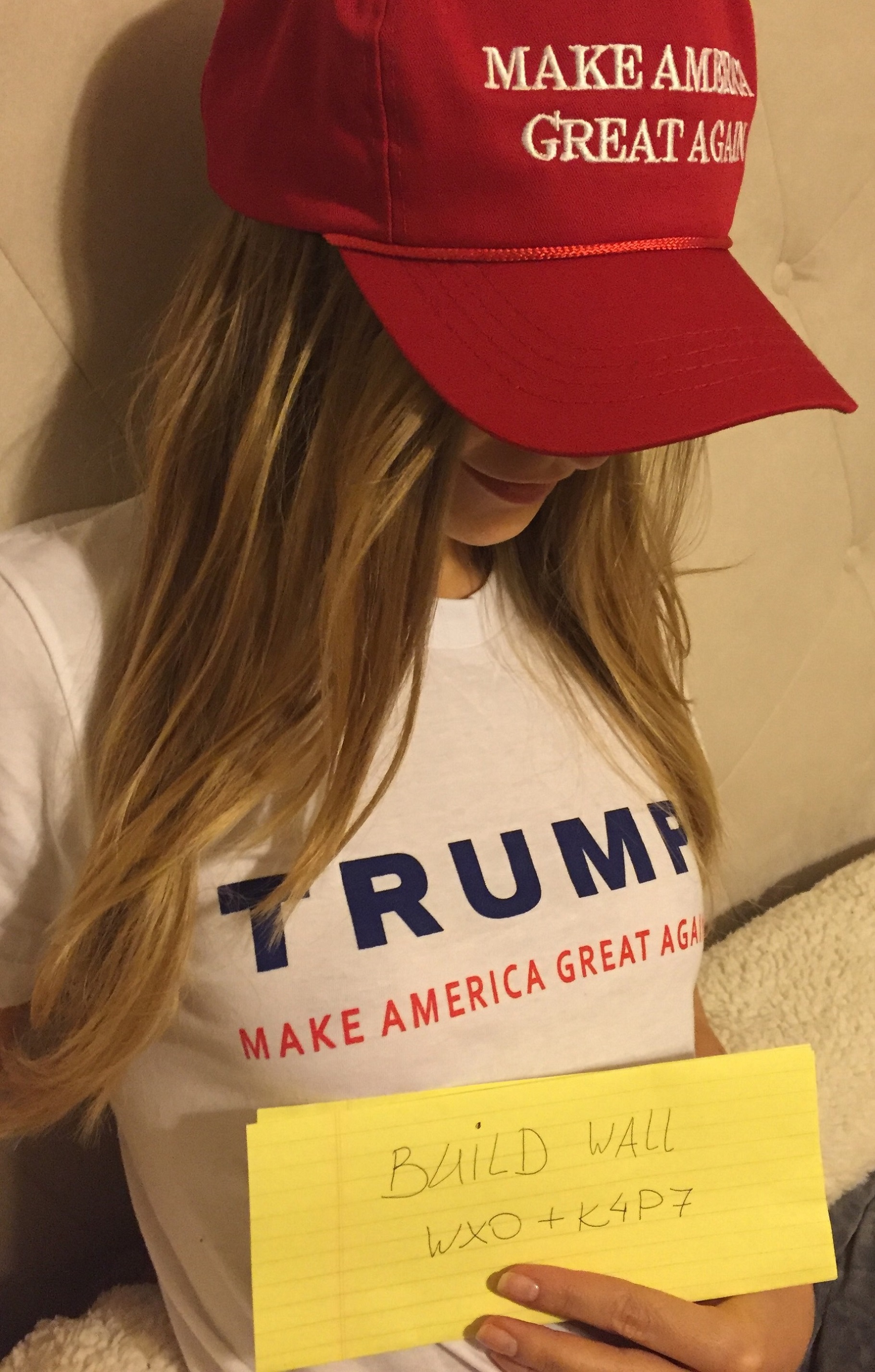 donald_trump female politics t-shirt