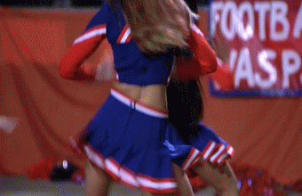 animated celebrity cheerleader gif human photo real_person