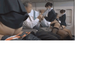 airplane airplane_interior animated asian ass breast_grab censored cowgirl_position flight_attendant gif lingerie multiple_boys multiple_girls orgy passenger photo plane pubic_hair sdde-339 sex sitting stewardess thighhighs uniform vaginal
