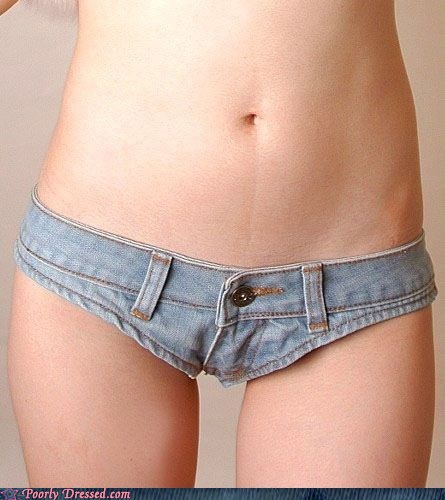 1girl denim faceless_female female hotpants jeans navel photo white_female