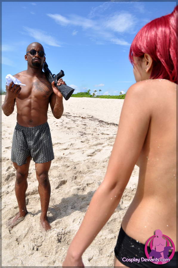 black_lagoon cosplay cosplaydeviants dutch female male revy straight