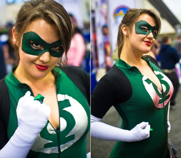 convention cosplay female green_lantern photo