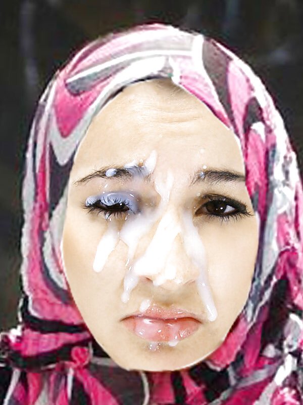 Hijab Cumshot
