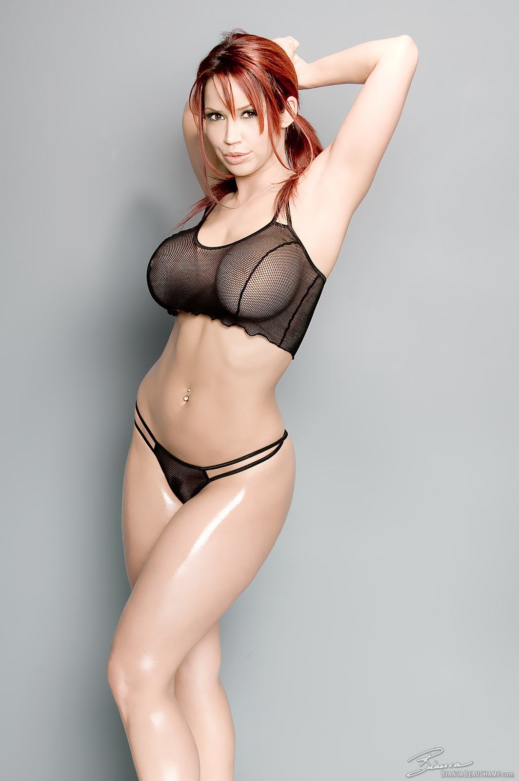 bianca_beauchamp breasts female large_breasts long_hair red_hair solo watermark