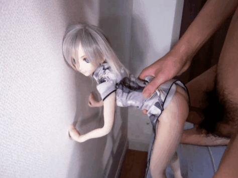 animated doggy_style doll dollfie_doll gif male_solo sex_doll