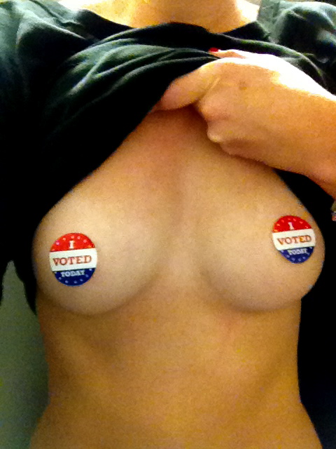 breasts female flash lol photo politics selfpic sticker teen vote_or_die
