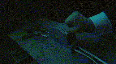 animated asian bdsm bondage clamp electrocution female gif nipple_clamp nude open_mouth photo restrained shiny_skin torture