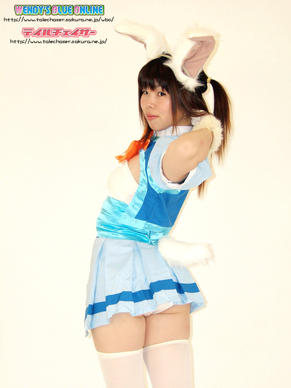 animal_ear asian bunny_ear cosplay gloves panties talechaser thighhighs underwear