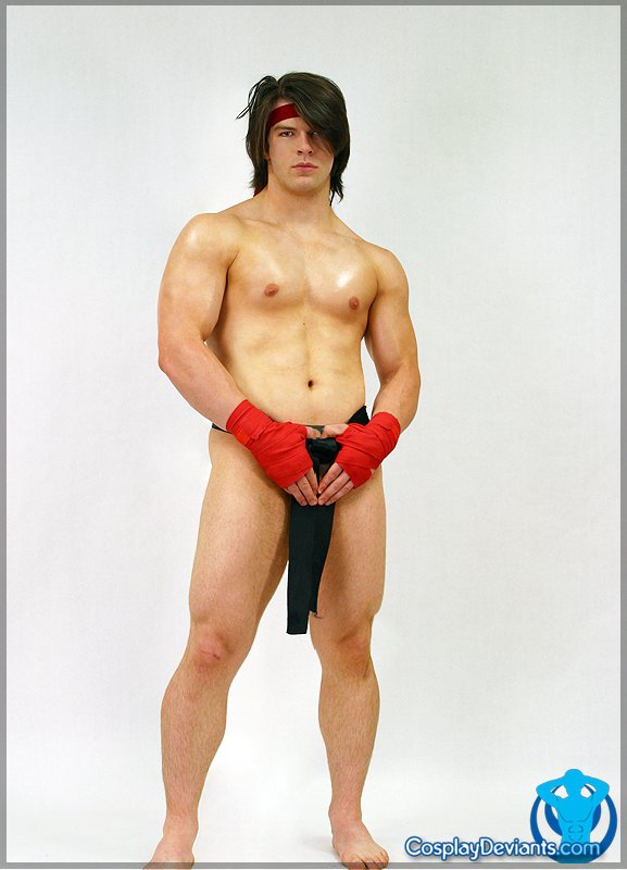 capcom cosplay cosplaydeviants male male_only ryu_(street_fighter) solo street_fighter