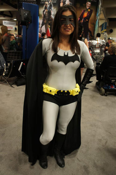 batman batman_(series) breasts cosplay dc female solo