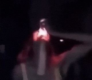 animated deep_penetration deepthroat dildo female gif glowing huge_dildo solo
