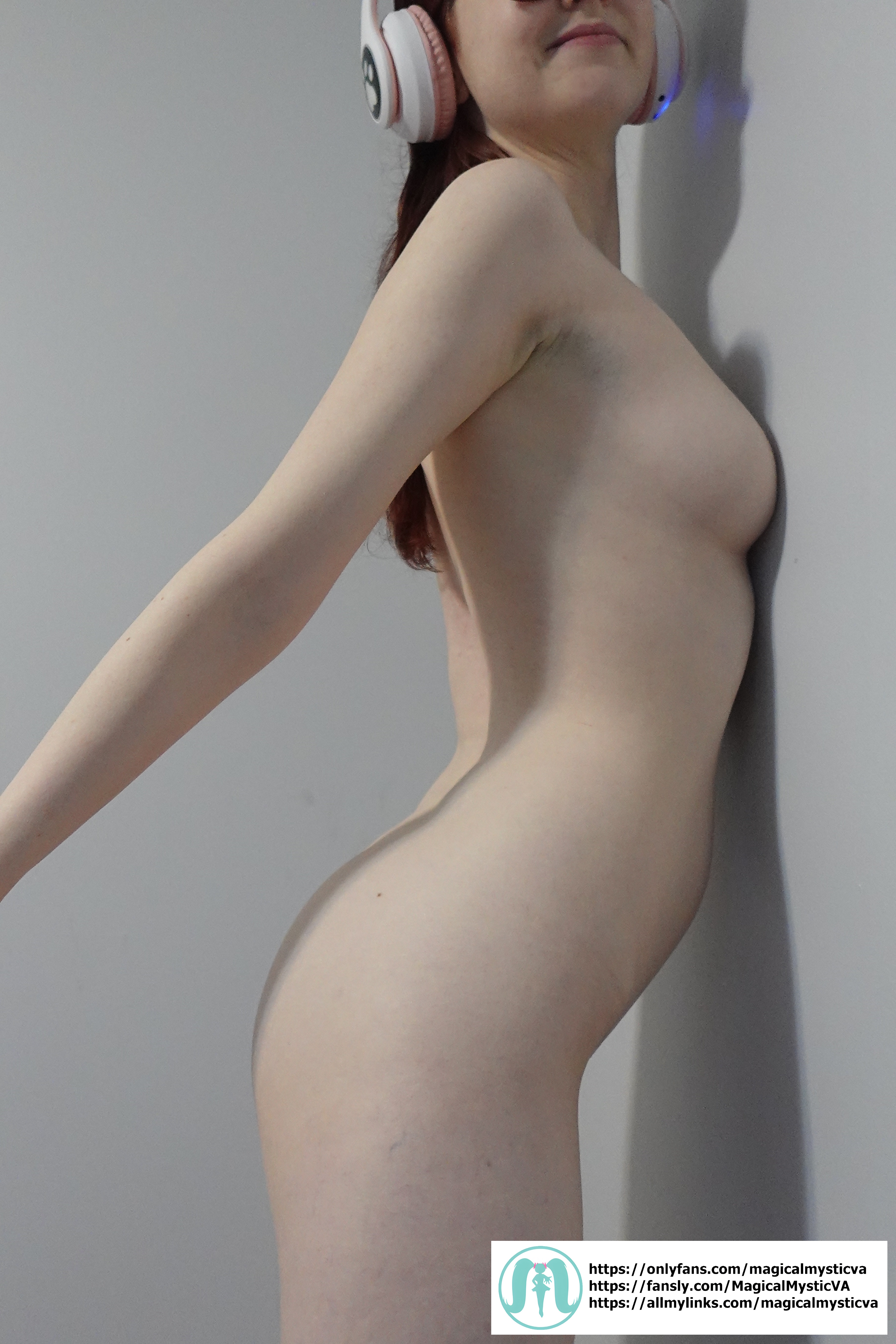 armpit bluesky camgirl canadian canadian_female cute dyed_hair egirl female female_only headphones magicalmysticva naked naked_female nude nude_female only_female onlyfans onlyfans_model onlyfans_username petite redhead side_view sideboob solo solo_female streamer tease thin thin_waist twitter white_female