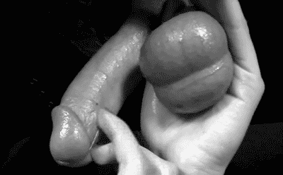 animated female gif greyscale male monochrome penis tagme testicles
