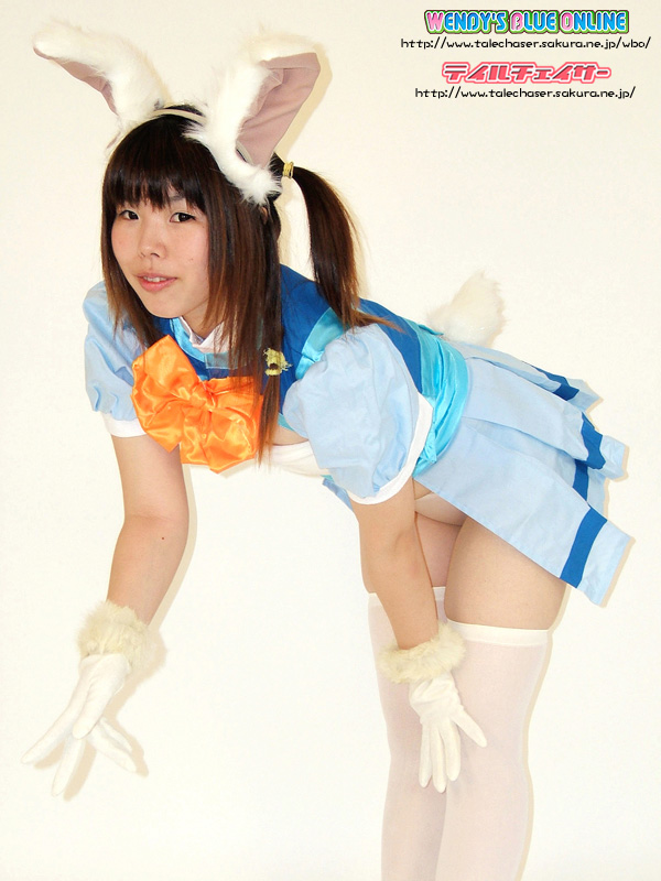 animal_ear asian bunny_ear cosplay gloves panties talechaser thighhighs underwear