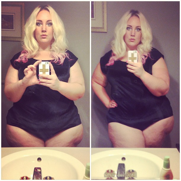 bathroom blonde_hair female mirror_selfie mobile selfie solo tagme thick_legs