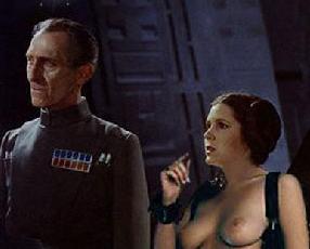 a_new_hope carrie_fisher death_star fakes grand_moff_tarkin imperial_officer princess_leia_organa star_wars