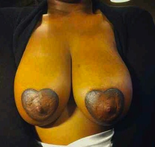 breasts dark_skin flashing heart nipples photo teen