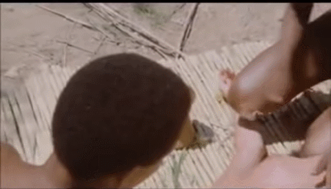 animated forced gif groping jungle massage molestation rubbing tribal