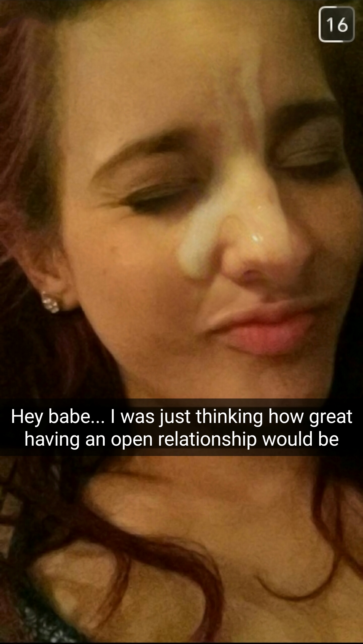 Cheating facial snapchat