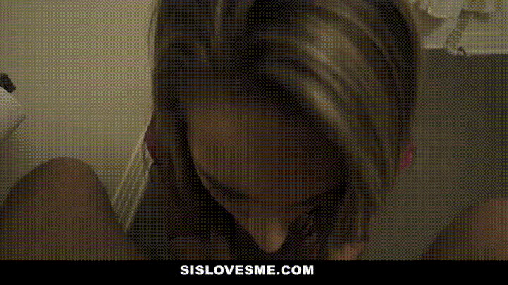 1boy 1girl animated animated_gif brother_and_sister crave_media deep_blowjob eye_contact fellatio female gif incest kimmy_granger male oral pov sislovesme solo_focus step_fantasy stepbrother_and_stepsister team_skeet toilet tony_profane