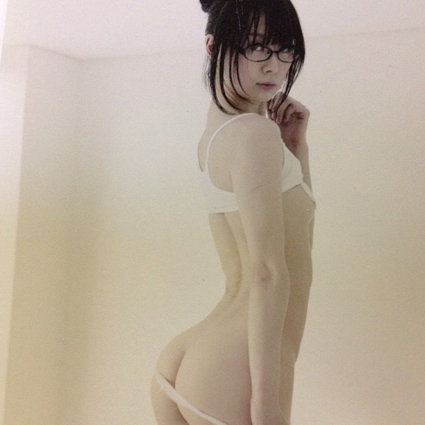 1girl asian breasts cosplay female grey_hair japanese large_breasts long_hair prison_school shiraki_meiko solo ushijima_iiniku