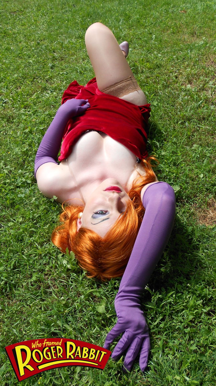 cosplay jessica_rabbit photo real real_person who_framed_roger_rabbit