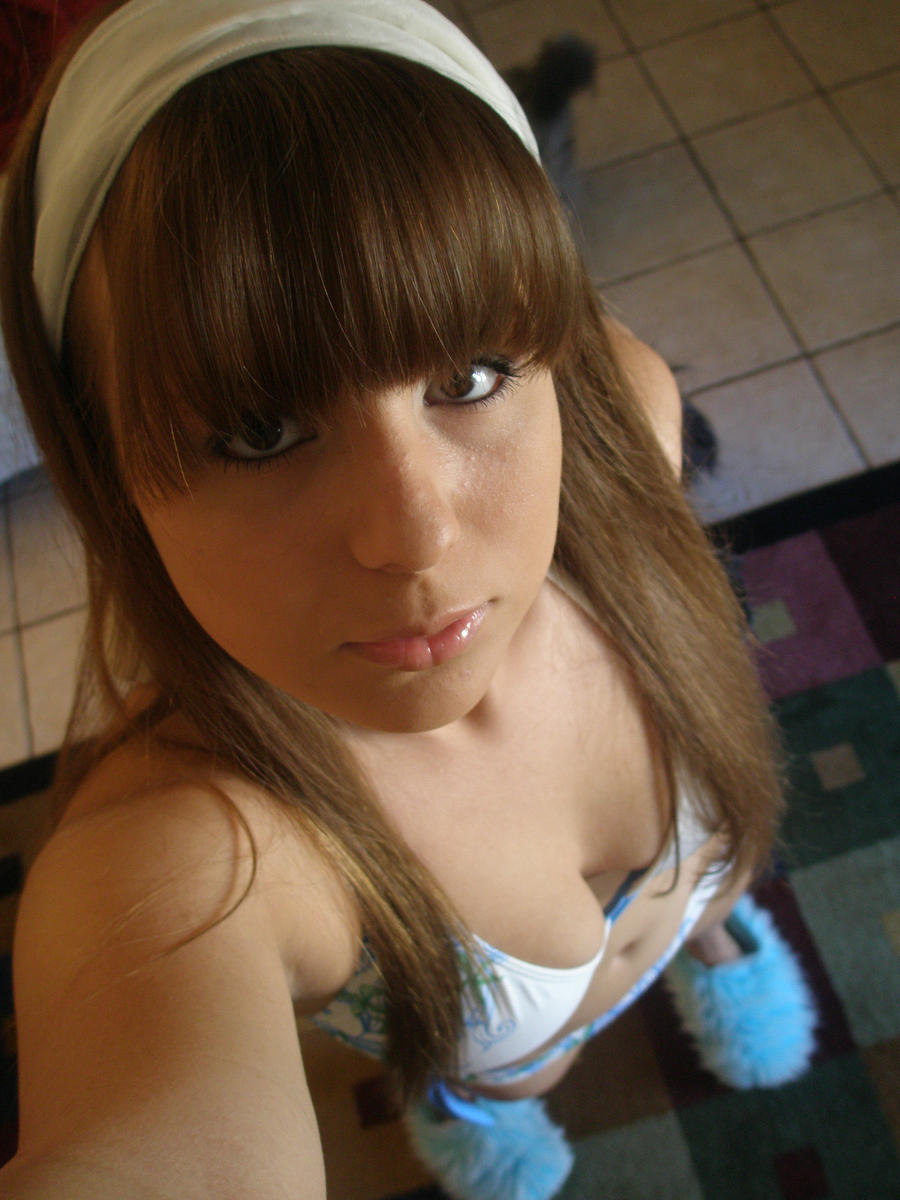 bangs bikini natvarch selfie swimsuit teen