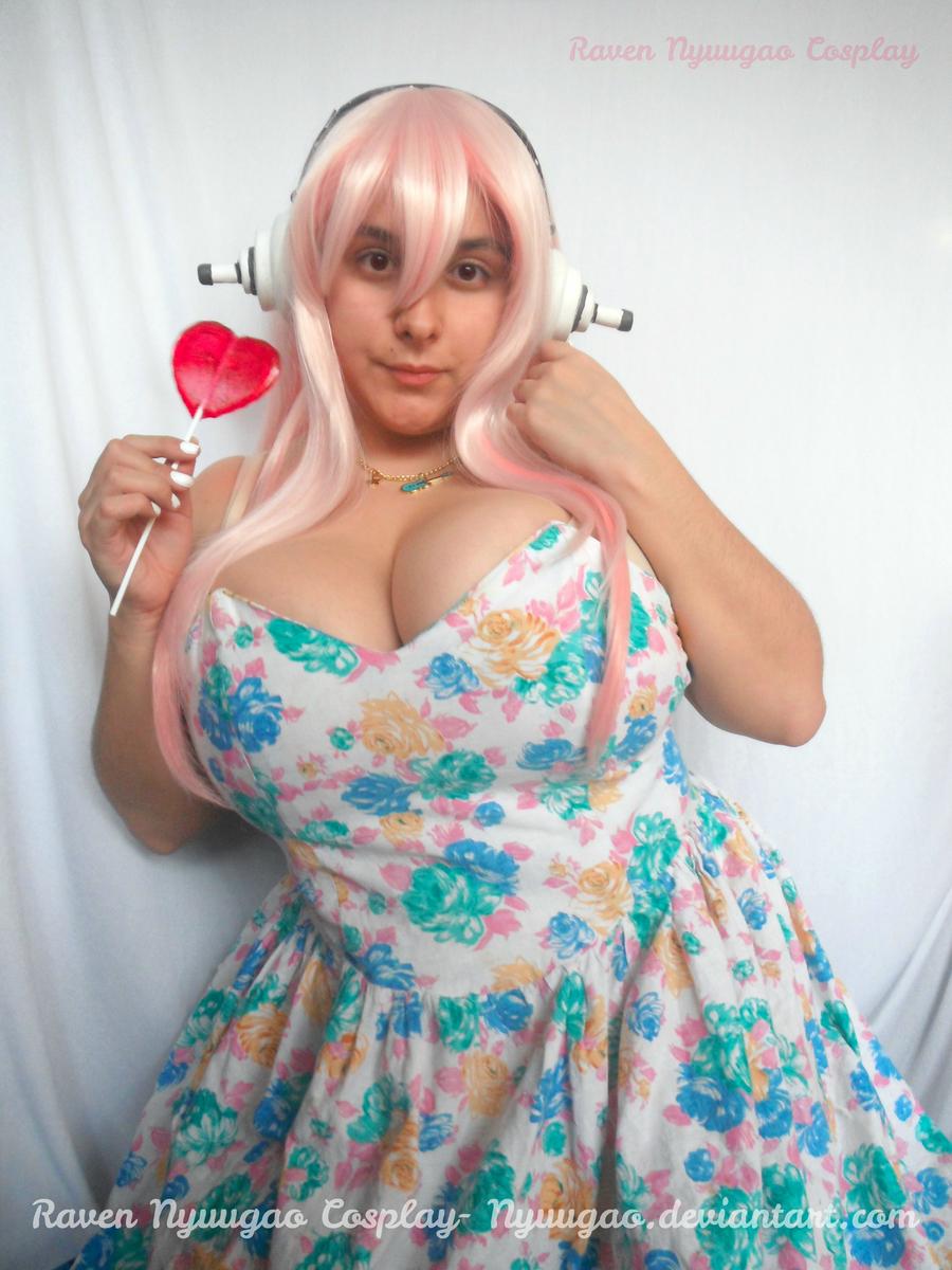 cosplay huge_breasts nyuugao super_sonico thick