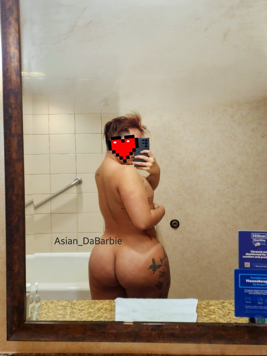 1boy american asian asian_da_barbie asian_dabarbie asian_male ass ass_focus ass_tattoo back back_tattoo backside bathroom bathtub big_ass big_butt black_hair brown_hair butt_cheeks butterfly_tattoo curvy curvy_figure femboy feminine flower_tattoo from_side heart hidden_face huge_ass large_ass male_only mirror mirror_selfie narrow_waist nipple_slip nude nude_male onlyfans phone presenting presenting_ass selfie solo tan_lines tan_skin tattoo tattoos thick thick_ass thick_thighs thigh_tattoo tiles twitter two_tone_hair vertical watermark