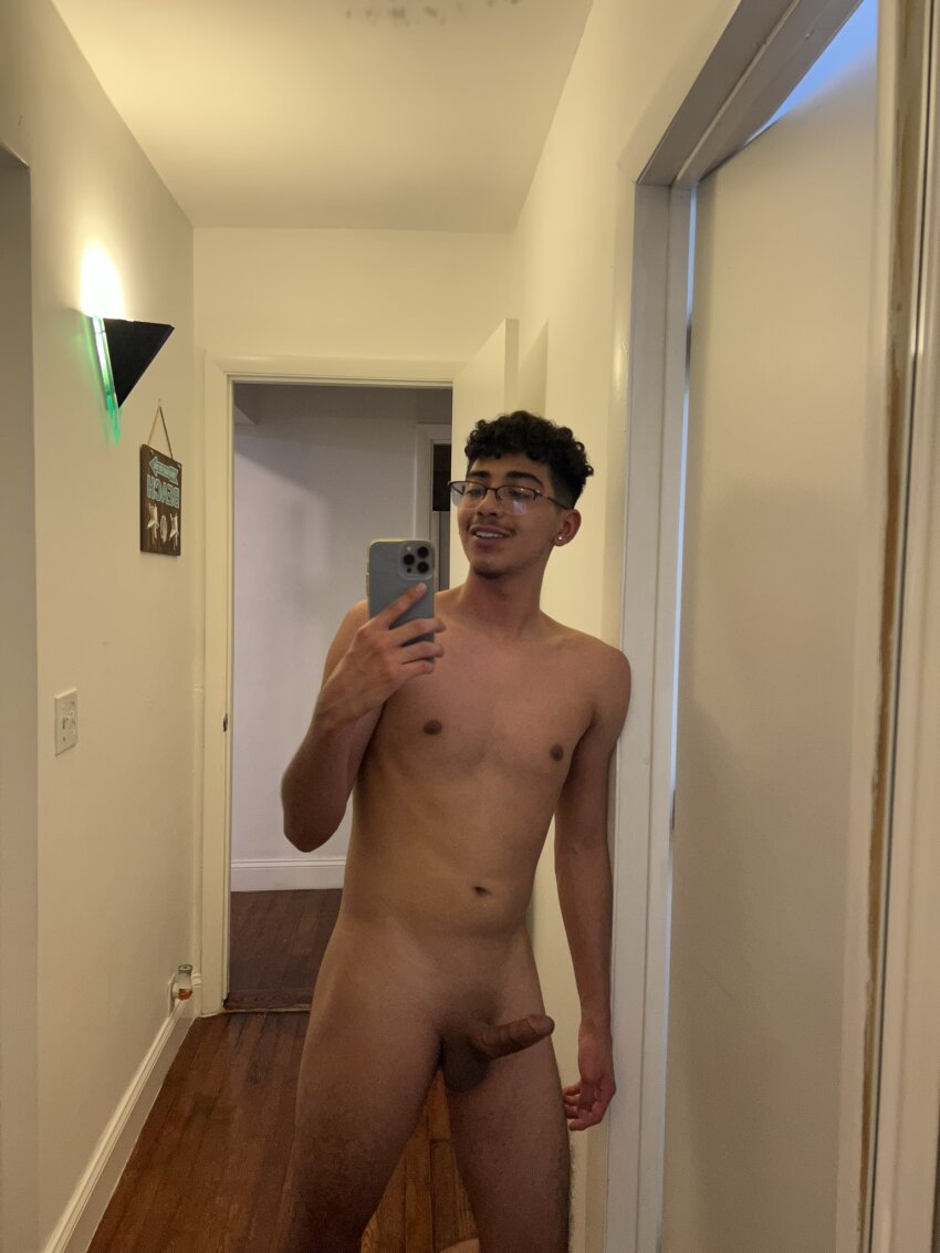 1boy diego_perez erection latino male nude_male penis selfie solo