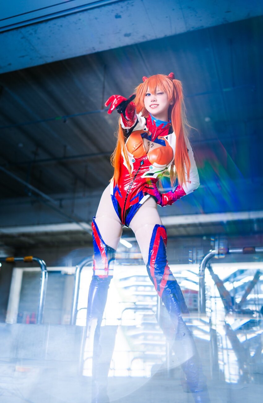 asuka_langley_sohryu ciel_chan04 cosplay neon_genesis_evangelion non-nude solo