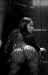 1girl animated ass ass_jiggle big_ass black bodysuit celebrity curvy dat_ass ebony female female_only from_behind gif hourglass_figure huge_ass jiggle monochrome nicki_minaj solo thick_thighs thong wide_hips rating:Explicit score:39 user:tunamelt