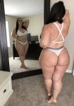 ass big_ass bra chubby female long_hair mirror pawg thick thick_thighs underwear rating:Explicit score:30 user:higaniga